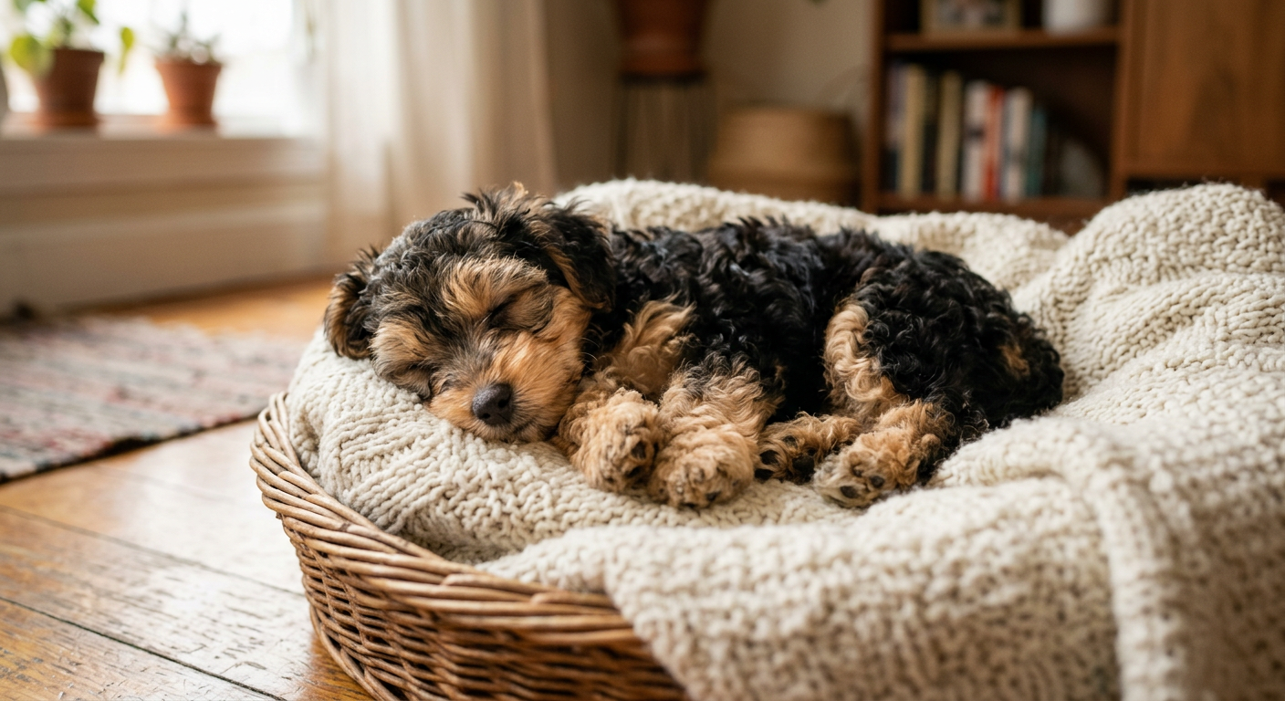 Puppy Sleep Schedule: What to Expect & How to Help