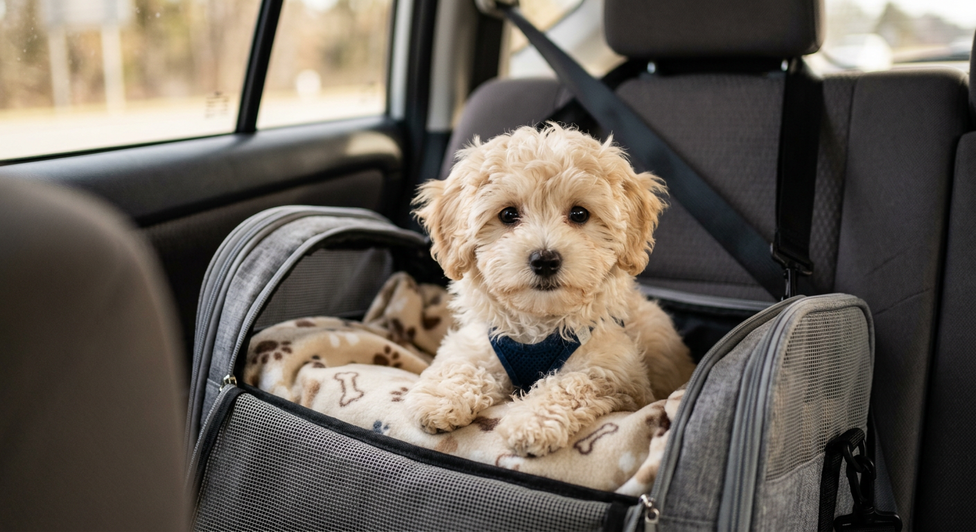Traveling with Your Small Puppy: Tips for a Safe Trip